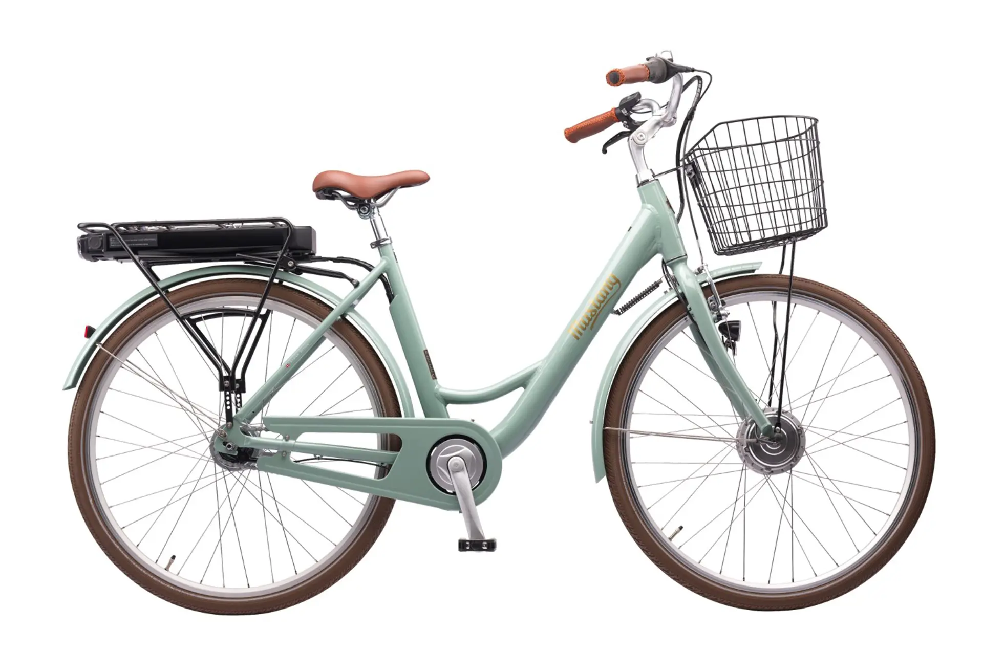 Turkis Mustang elcykel