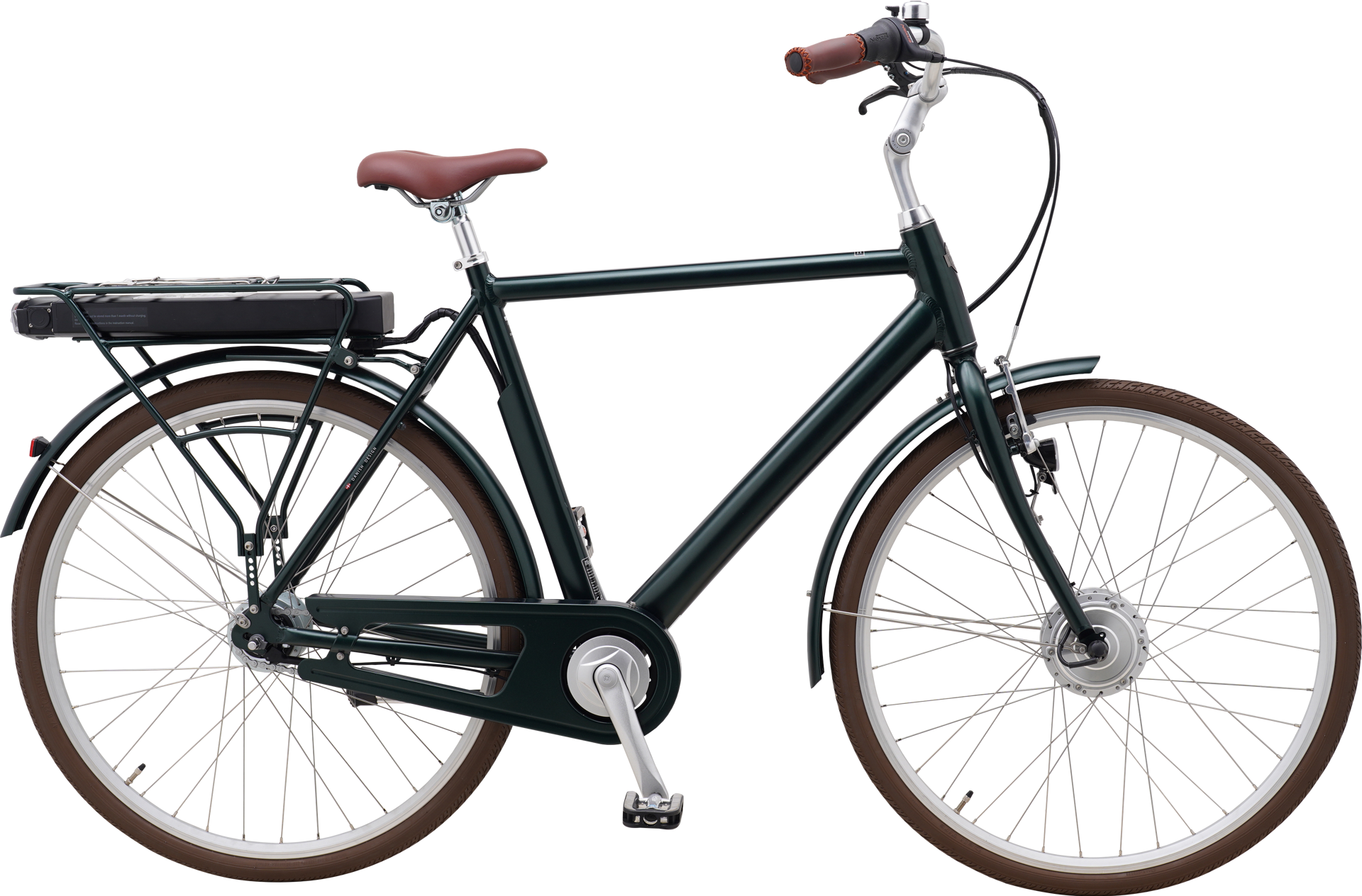 Sort Mustang elcykel