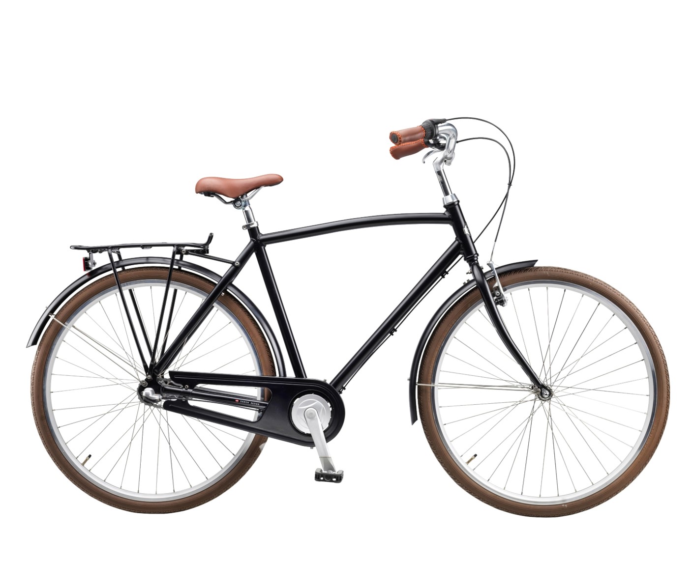 Sort Mustang herrecykel