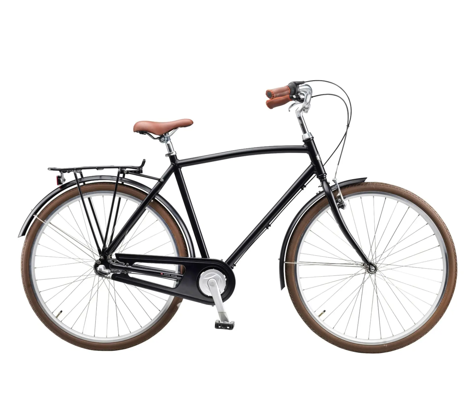 Sort Mustang herrecykel