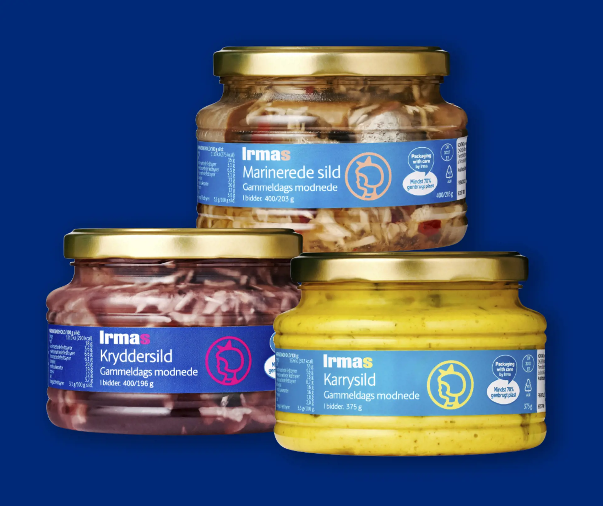 Irmas sild - karry, krydder og marinerede