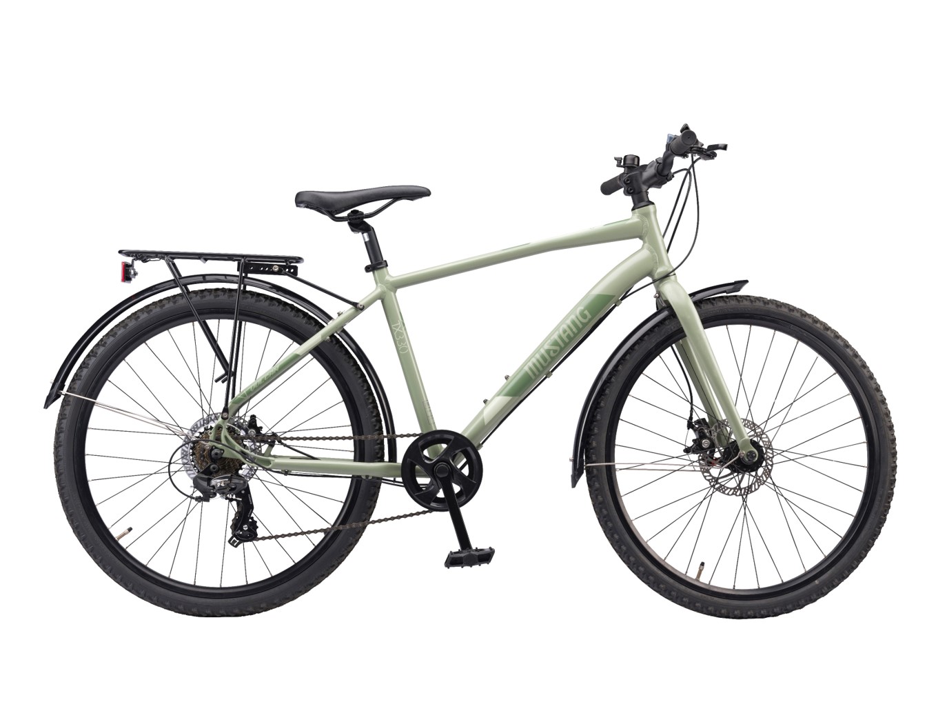 Lysegrøn mountainbike til børn