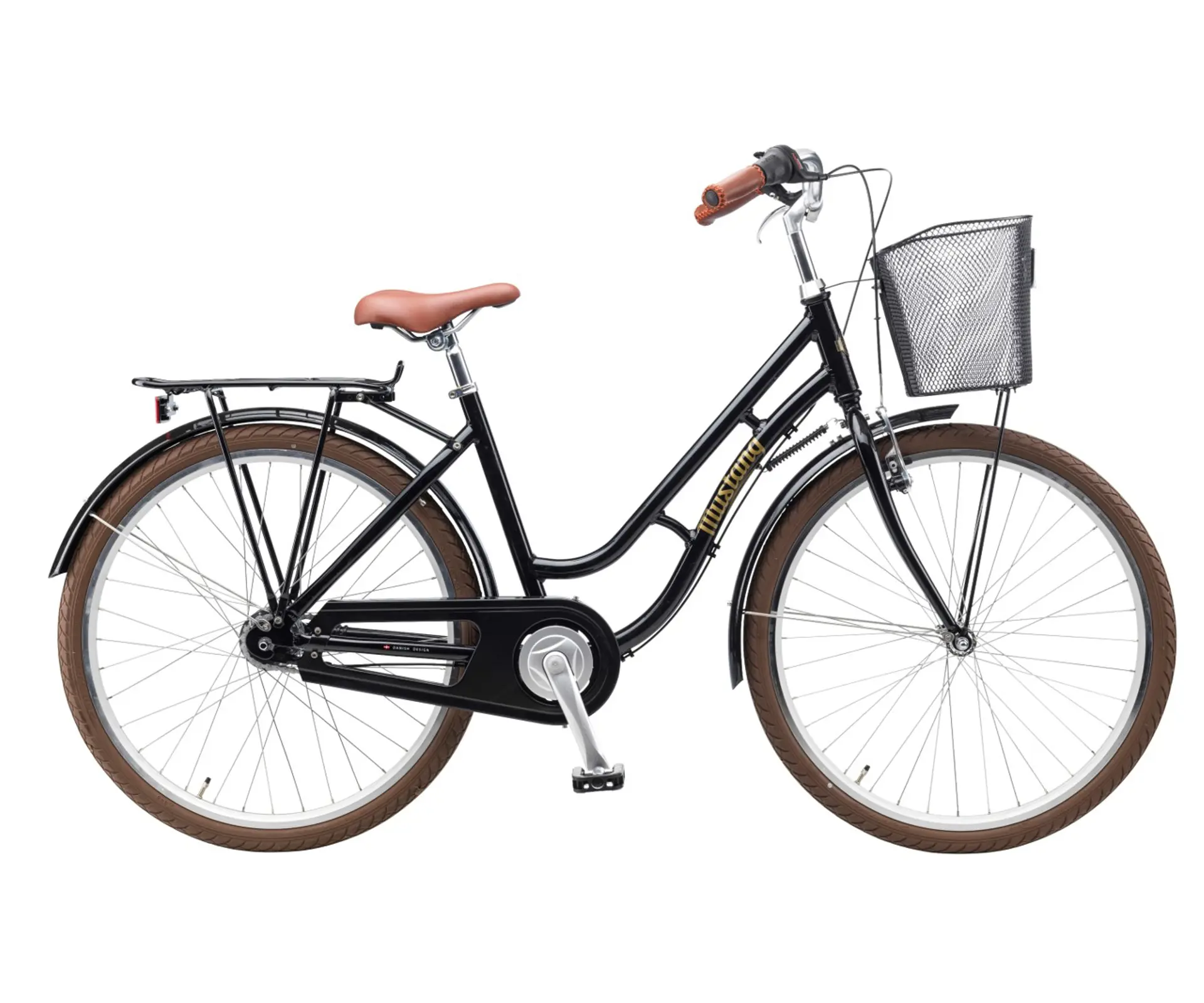 Sort Mustang pigecykel