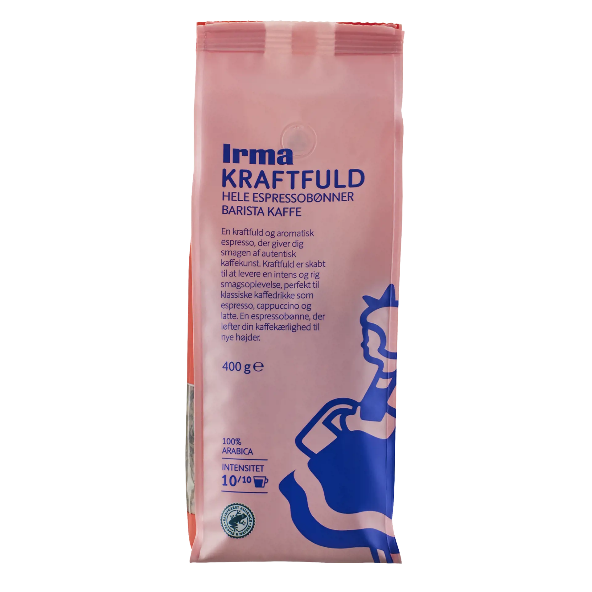 Irma kaffe "kraftfuld"